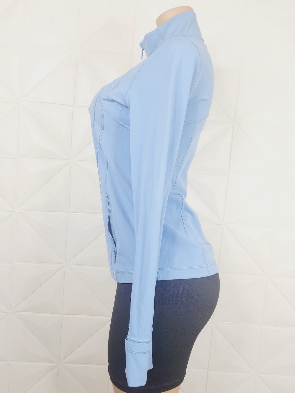lululemon athletica Sky-Blue Full-Zip Utility Jacket - Picture 4 of 7